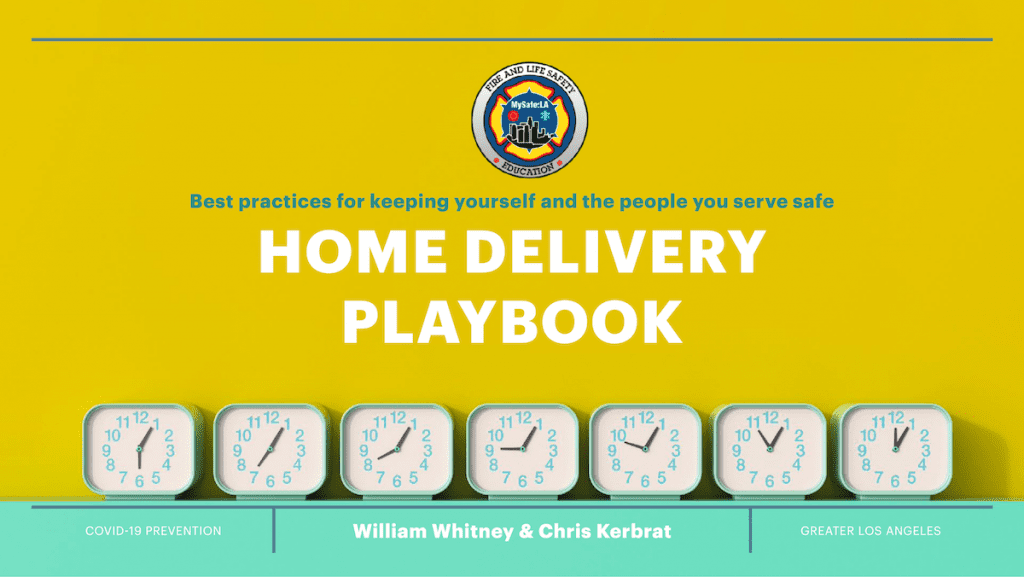 A slide from the food delivery presentation from MySafe:LA